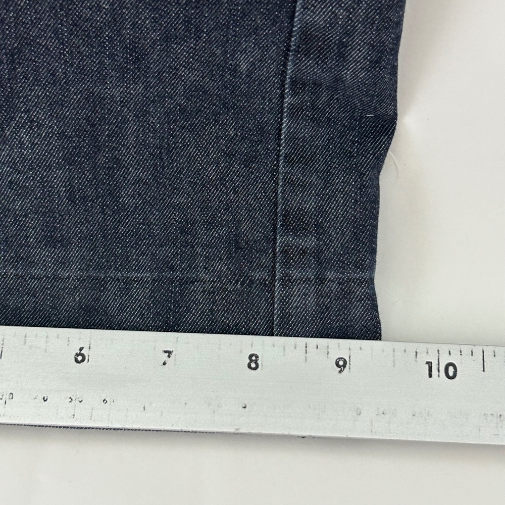 Gap Curvy Denim Trousers Women 6 Long Dark Wash Stretch Bootcut Office Casual - Picture 5 of 10